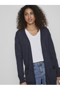 Cardigan Dama Vila Viril Open Total Eclipse
