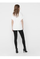 Tricou Dama Only Onlmoster O-Neck White