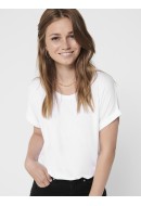 Tricou Dama Only Onlmoster O-Neck White