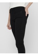 Blugi Dama Only Onlroyal Life High Sk Biker Pim600 Black