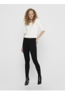 Blugi Dama Only Onlroyal Life High Sk Biker Pim600 Black