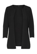 Women Cardigan Only Onlleco 7/8 Long Jrs Black