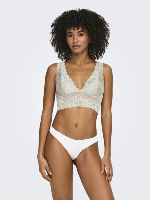Bustiera Dama Only Onlchloe Lace Cloud Dancer