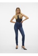 Blugi Dama Vero Moda Vmsophia Skinny Hw Medium Blue Denim