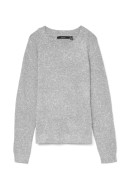 Pulover Dama Vero Moda Vmdoffy O-Neck Ga Light Grey Melange