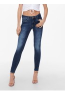 Women Jeans Only Onlkendell Life Reg Sk Ak Cre178067 Medium Blue Denim