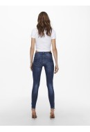 Women Jeans Only Onlkendall Reg Sk Ank Cre178067 Medium Blue Denim