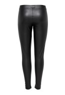 Women Leggings Only Onlruby Pu Black
