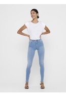 Blugi Dama Only Onlroyal Life Hw Sk Bj3333 Light Blue Denim