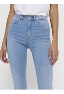 Blugi Dama Only Onlroyal Life Hw Sk Bj3333 Light Blue Denim