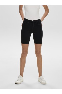 Pantaloni Scurti Dama Only Onlrain Life Mid Long Black
