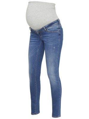 Blugi Dama Mama Licious Mlohio Slim Light Blue Denim