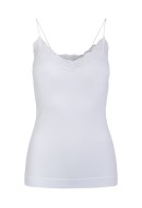 Maieu Dama Pieces Pctoloa Singlet Bright White