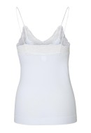 Maieu Dama Pieces Pctoloa Singlet Bright White