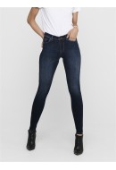 Blugi Dama Only Onlshape Reg Sk Dnm Rea9820 Dark Blue Denim