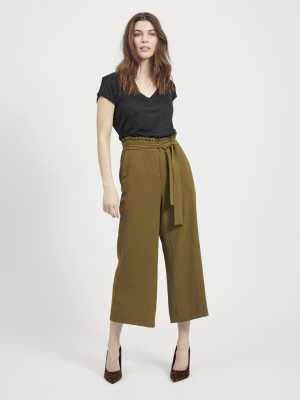 Women T-shirt Vila Viscoop Black