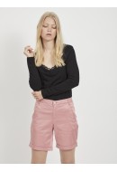 Bluza Dama Vila Visofi Squareneck Black