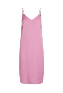 Dress Vila Viamazed Slit Fuchsia Pink