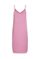 Dress Vila Viamazed Slit Fuchsia Pink