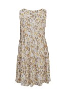 Rochie Vila Vielodie Leo V-Neck Cloud Dancer/Leo