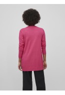 Cardigan Dama Vila Viril Open Pink Yarrow