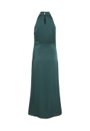 Dress Vila Vienna Ravenna Halterneck Maxi Cadmin Green