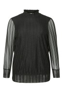 Bluza Dama Junarose Jrheppa Black/Gold Lurex