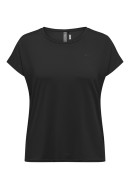 Women T-shirt Only Play Onpaubree Loose Train Black