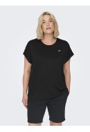 Women T-shirt Only Play Onpaubree Loose Train Black