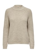 Women Sweater Only Onljade Whitecap Gray