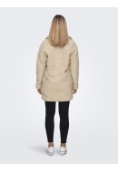 Women Coat Only Onlaurelia Sherpa Tall Cuban Sand