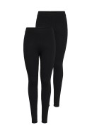 Women Leggings Only Onllive Love New 2-Pk Black And White