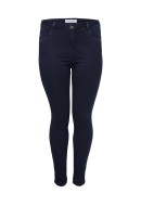 Blugi Dama Onlycarmakoma Caraugusta Hw Skinny Dark Blue Denim