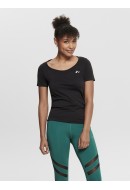Women T-shirt Only Play Onpora Circular Black