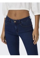 Women Jeans Only Onlroyal Reg Skinny Bj101 Dark Blue Denim