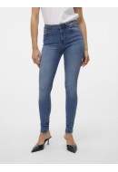 Blugi Dama Vero Moda Vmtanya Mr S Piping Vi349 Medium Blue Denim