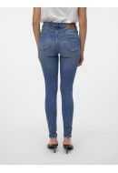 Blugi Dama Vero Moda Vmtanya Mr S Piping Vi349 Medium Blue Denim