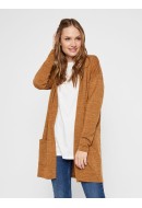 Cardigan Dama Pieces Pcjanis Toasted Coconut