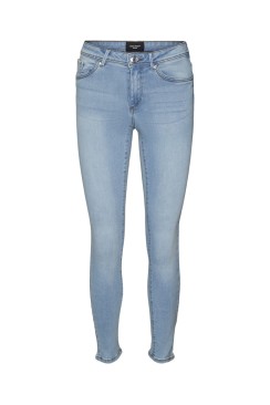 Blugi Dama Vero Moda Vmtanya Mr S Piping Vi352 Light Blue Denim