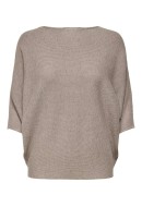 Pulover Dama Jaqueline De Young Jdynew Behave Batsleeve Simply Taupe