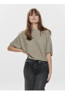 Pulover Dama Jaqueline De Young Jdynew Behave Batsleeve Simply Taupe