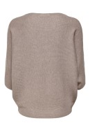 Pulover Dama Jaqueline De Young Jdynew Behave Batsleeve Simply Taupe