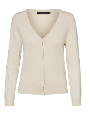 Cardigan Dama Vero Moda Vmnellie Glory V-Neck Birch