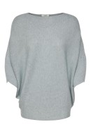 Women Sweater Jaqueline De Young Jdynew Behave Batsleeve Blue Fog