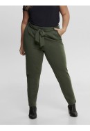 Women Pants  Only Carmakoma Cargoldtrash Belt Forest Night