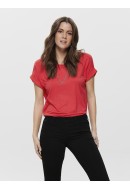 Tricou Dama Only Onlmoster O-Neck Cayenne