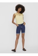 Pantaloni Scurti Dama Vero Moda Vmhot Seven Nw Dnm Long F Medium Blue Denim
