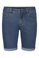 Pantaloni Scurti Dama Vero Moda Vmhot Seven Nw Dnm Long F Medium Blue Denim
