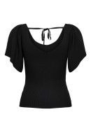 Bluza Dama Only Onlleelo Back Black