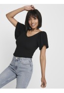 Bluza Dama Only Onlleelo Back Black